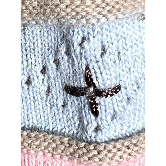 Alfred Dunner Women's Sweater Embroidered Cottage Floral Granny Petite Large‎ - Picture 5 of 12